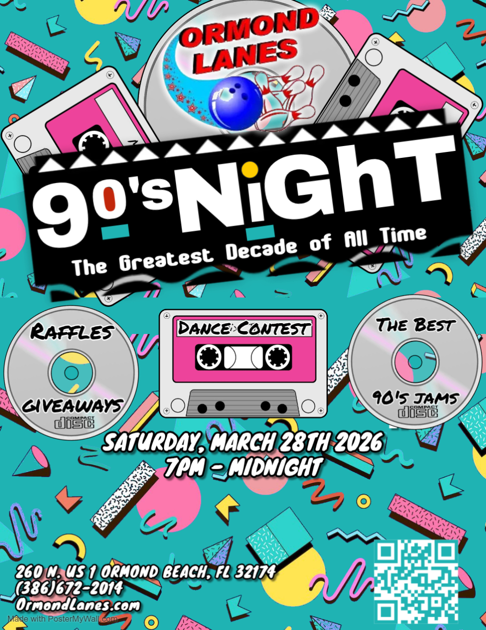90's Night at Ormond Lanes
